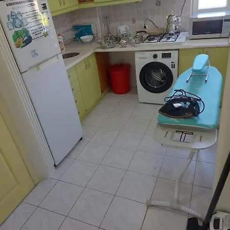 Apartman с ванной, балконом и кухней в Beldibi.